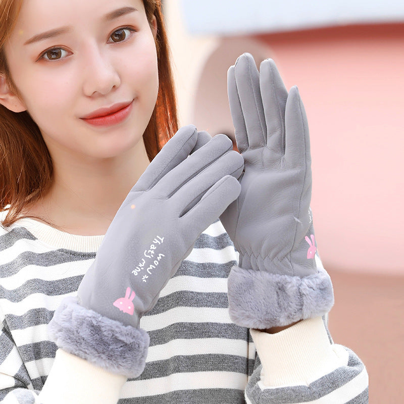 winter gloves winter gloves VISMERA Grey