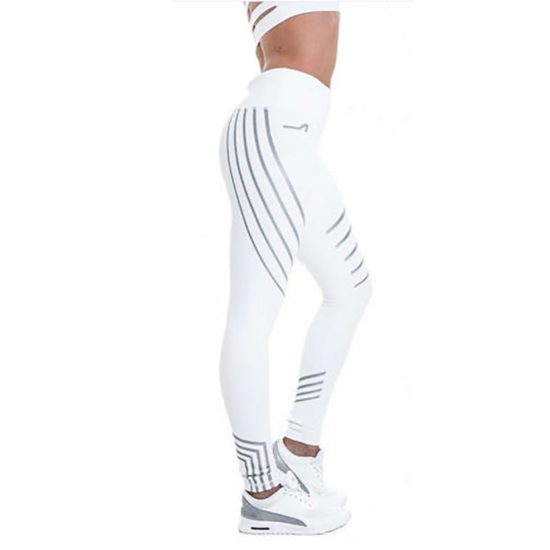 Reflective Sport Yoga Pants Yoga Pants fashion novaa 4 L