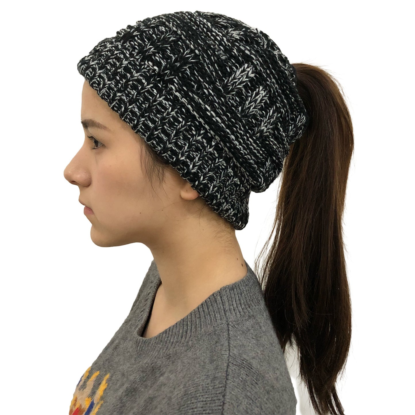 Winter Hats For Women hat VISMERA Black White