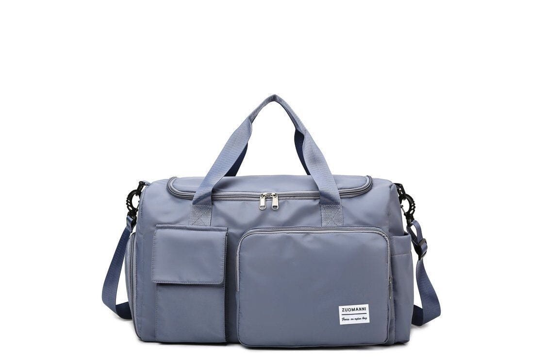 Fashion Sports Gym Bag Casual Yoga Large Capacity bag fashion novaa Fog Blue