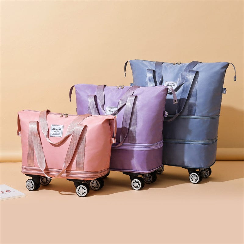 New Universal Wheel Travel Bag With Double-layer Dry And Wet Separation Fitness Yoga Shoulser Bags Sports Fitness Large Capacity Handbag Women bag fashion novaa