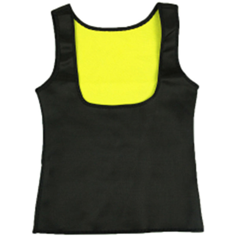Women Neoprene Shaperwear Waist Traine Push Up Vest Tummy Belly Girdle Body Shaper Waist Cincher Corset dress fashion novaa L Black