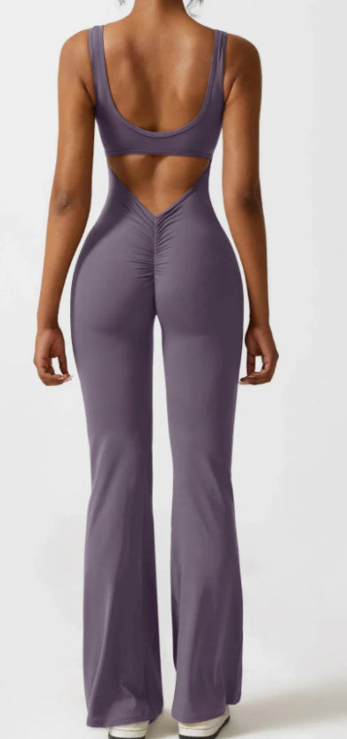 Tight Yoga Bodysuit Casual Hollow Seamless Womens Clothing Yoga Pants fashion novaa L Color4