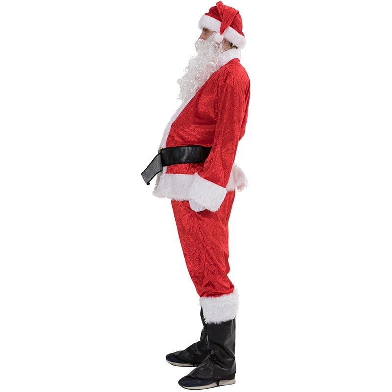 Premium Complete Santa Claus Costume Suit dress fashion novaa