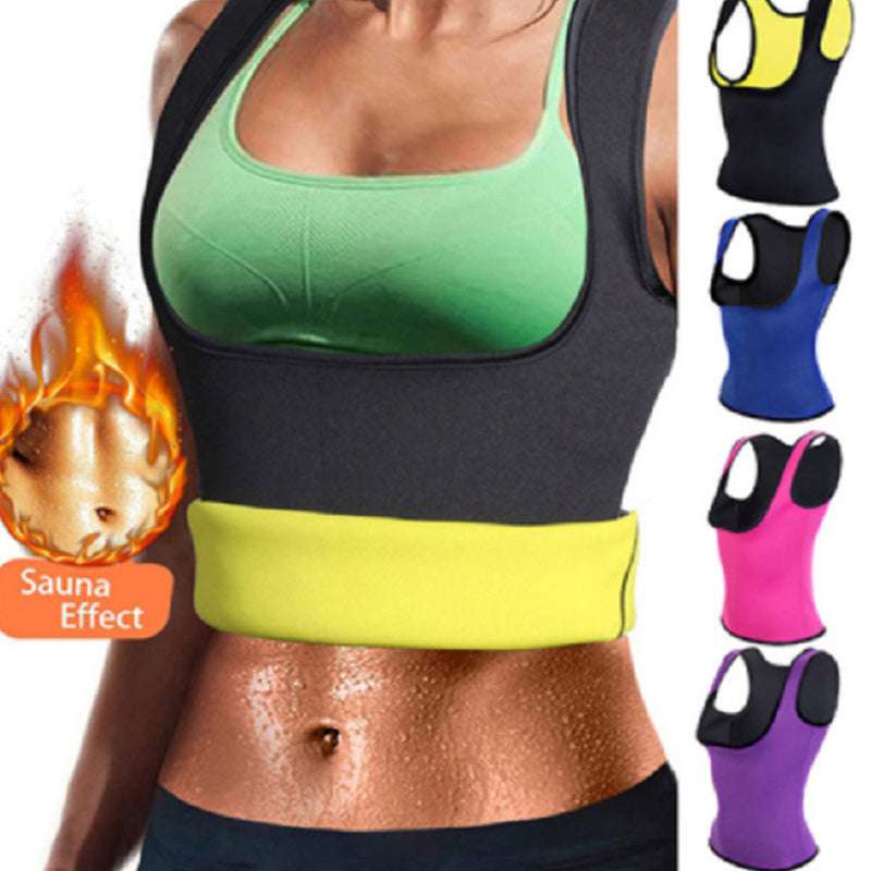 Women Neoprene Shaperwear Waist Traine Push Up Vest Tummy Belly Girdle Body Shaper Waist Cincher Corset dress fashion novaa