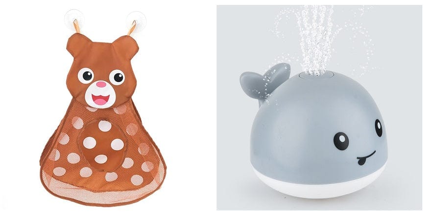 New Baby Bathroom Bath Electric Induction Whale Spray Small Toy kids fashion novaa 1set
