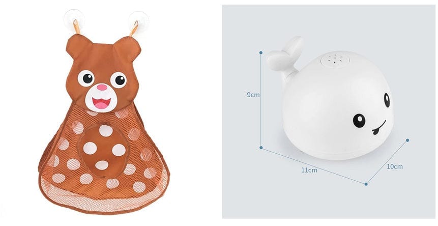 New Baby Bathroom Bath Electric Induction Whale Spray Small Toy kids fashion novaa 5set