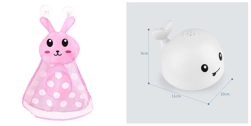 New Baby Bathroom Bath Electric Induction Whale Spray Small Toy kids fashion novaa 6set