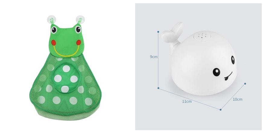 New Baby Bathroom Bath Electric Induction Whale Spray Small Toy kids fashion novaa 7set