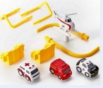 Cars Pass Through Big Adventure Parking Lot Rail Car Toy Car Track Kids Toy kids fashion novaa Accessories Set