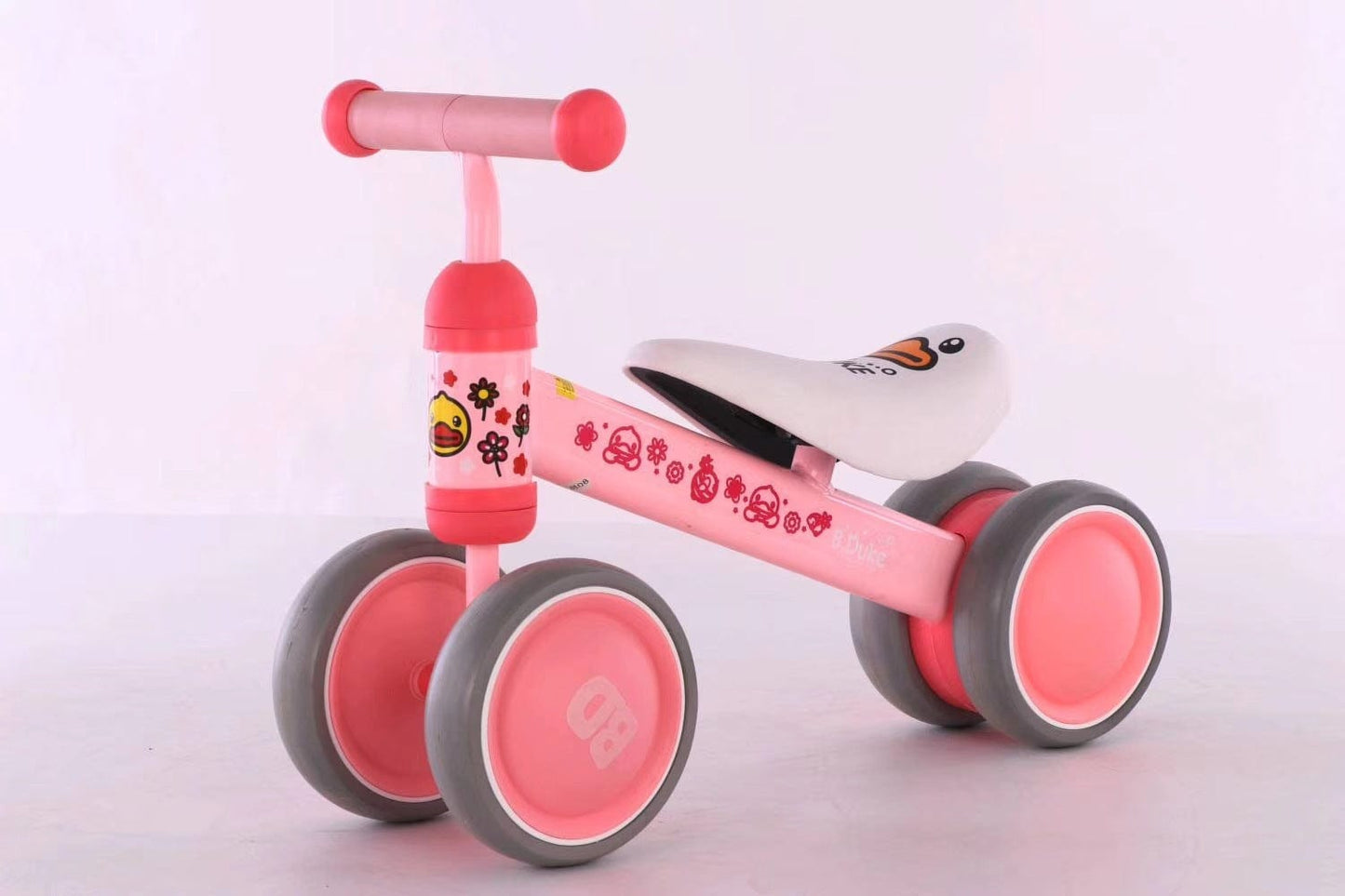 Plastic No-pedal Baby Kids Push Balance Bike Three Wheels Tricycle Baby Mini Balance Bike kids fashion novaa B