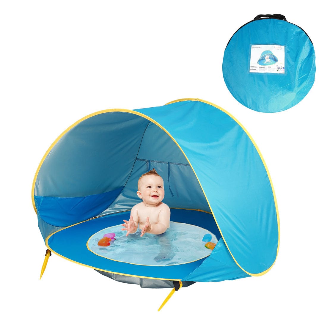 Baby Beach Tent Kids Outdoor Camping Easy Fold Up Waterproof Up Sun Awning Tent UV-protecting kids fashion novaa