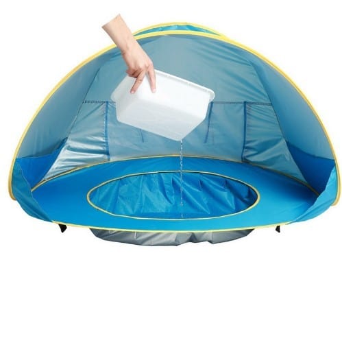 Baby Beach Tent Kids Outdoor Camping Easy Fold Up Waterproof Up Sun Awning Tent UV-protecting kids fashion novaa