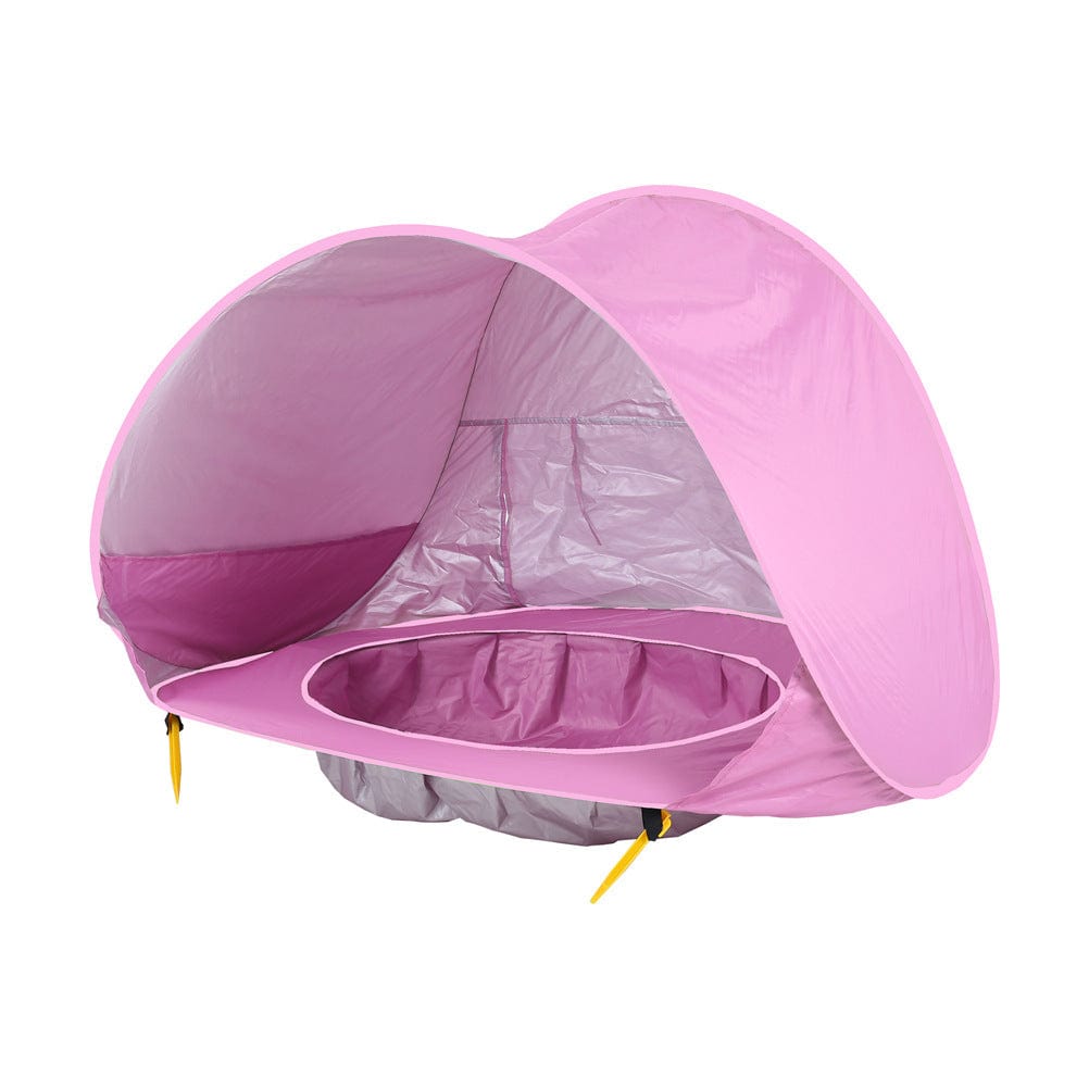 Baby Beach Tent Kids Outdoor Camping Easy Fold Up Waterproof Up Sun Awning Tent UV-protecting kids fashion novaa