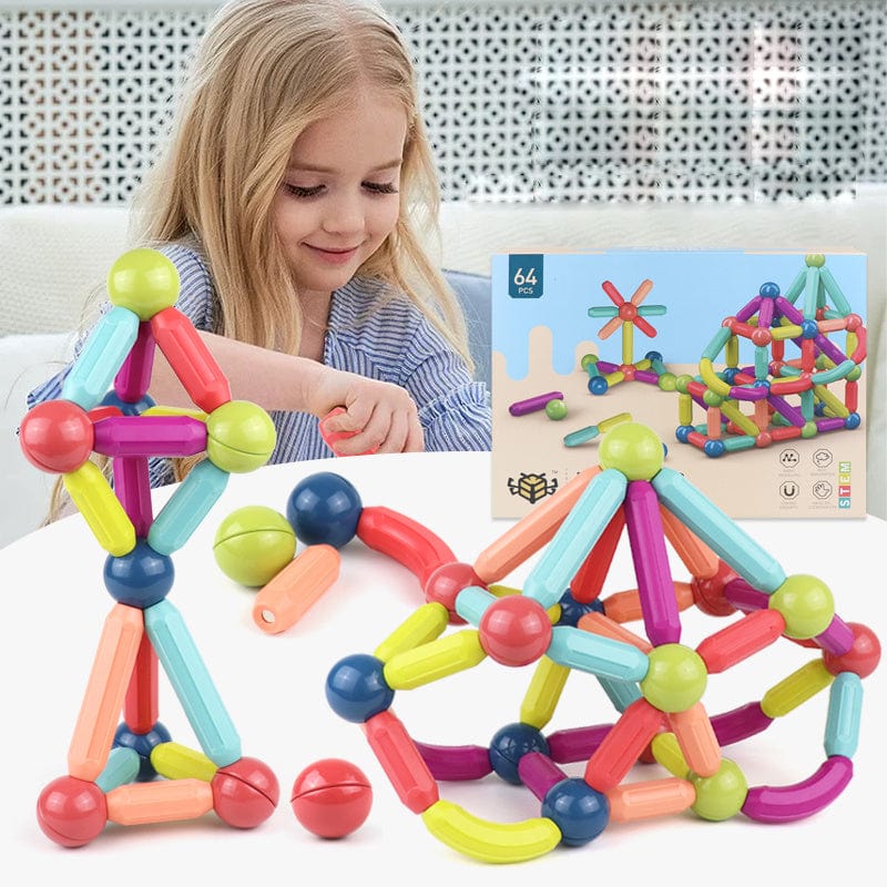 Baby Toys Magnetic Stick Building Blocks Game Magnets Children Set Kids Magnets For Children Magnetic Toy Bricks kids fashion novaa