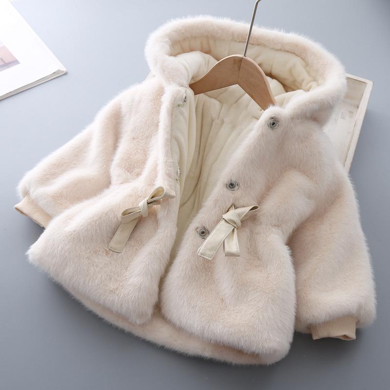 Baby Winter Clothes Kids Plus Velvet Padded Wool Sweater kids fashion novaa