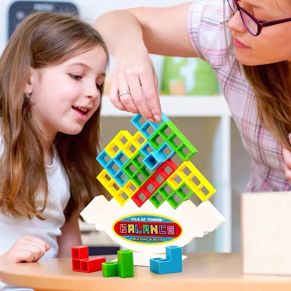 Balance Stacking Board Games Kids Adults Tower Block Toys For Family Parties Travel Games Boys Girls Puzzle Buliding Blocks Toy kids fashion novaa