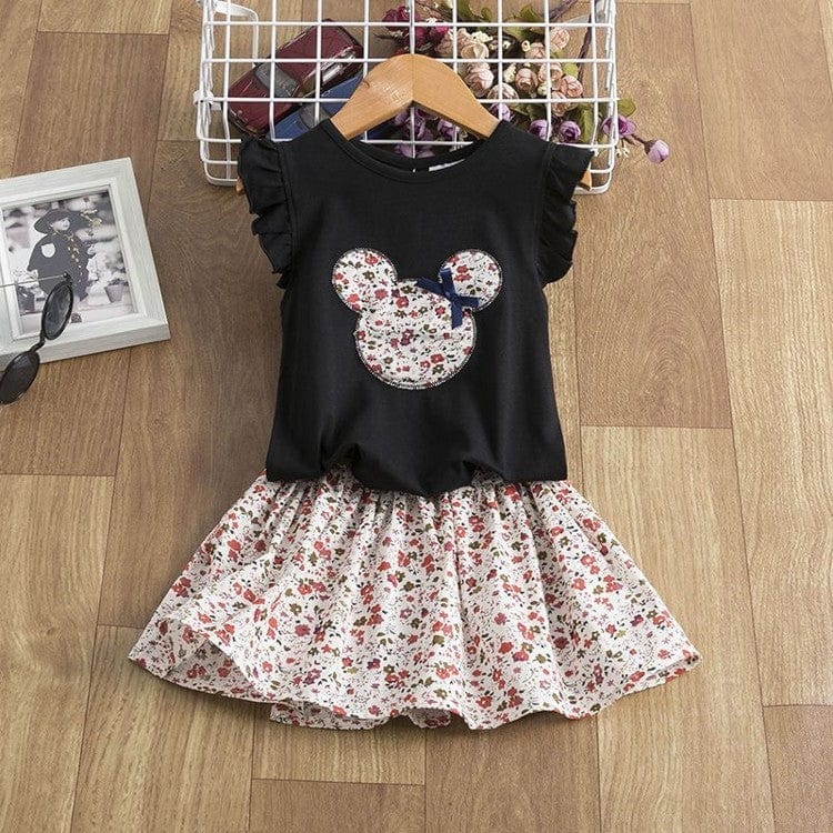 Clothing Baby Outfit Infant Holiday Kids Girls Dress kids fashion novaa Black 2T