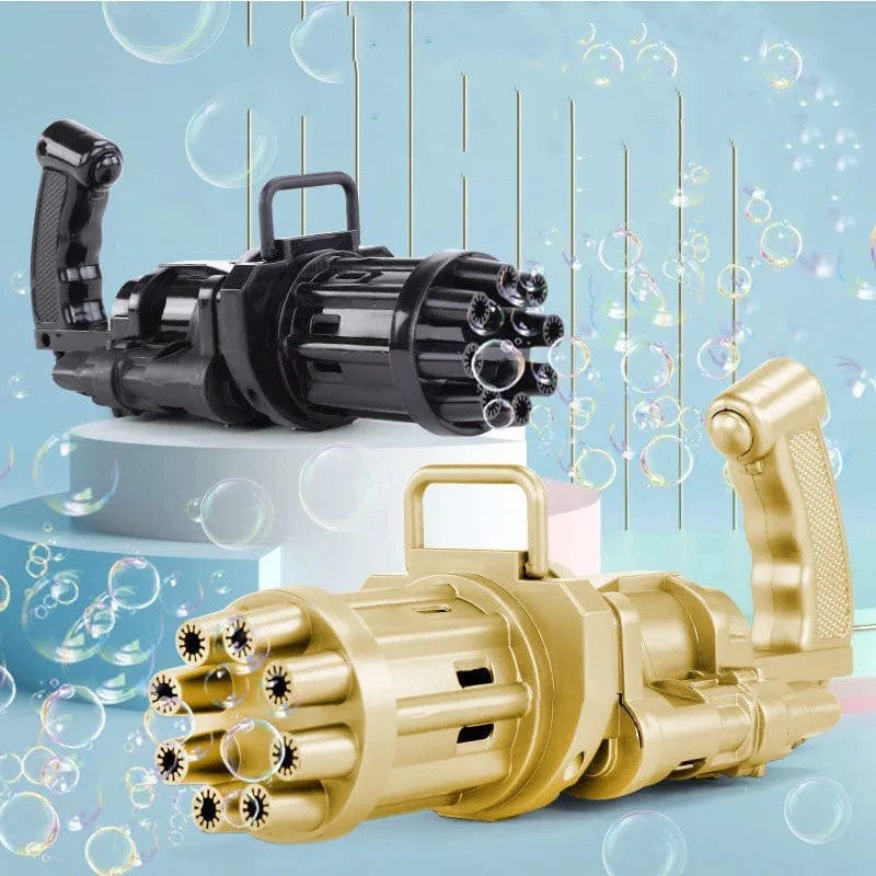Kids Toy Bath Toys Bubble Gum Machine Toys For Kids Plastic Machine Gun Toy kids fashion novaa Black Golden