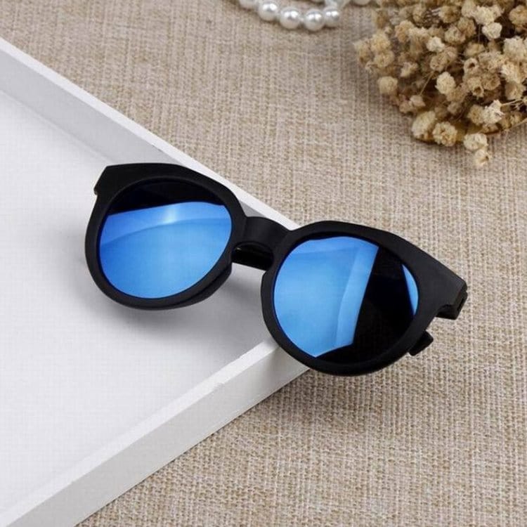 Fashion Sunglasses Black Children Baby Girl Boy glasses kids kids fashion novaa Black1