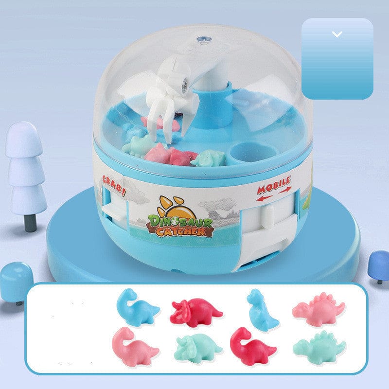 Children's Gashapon Toy Mini Dinosaur Grabbing Machine Kids Toys kids fashion novaa Blue