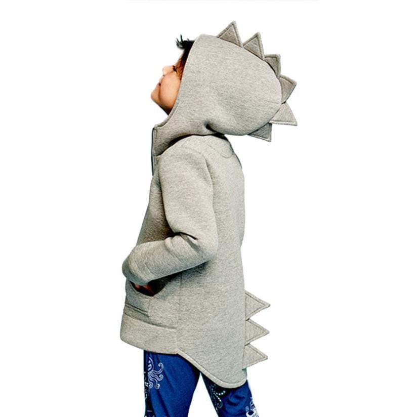 Boys Clothes Kids Baby Boy Jacket Dinosaur Hooded Coat kids fashion novaa