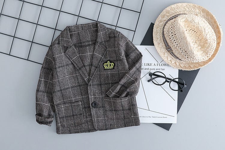 British small suit children's suit gentleman three-piece suit kids fashion novaa