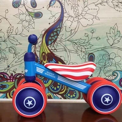 Plastic No-pedal Baby Kids Push Balance Bike Three Wheels Tricycle Baby Mini Balance Bike kids fashion novaa C