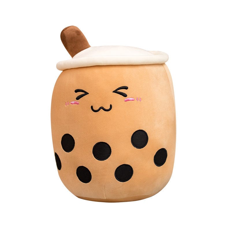 Cute Fruit Drink Plush Stuffed Soft Strawberry Milk Tea Plush Boba Tea Cup Toy Bubble Tea Pillow Cushion Kids Gift kids fashion novaa
