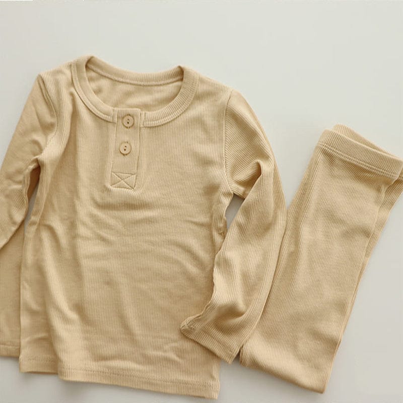 Baby Kids Pajamas Sets Girl Boy Sleepwear Suit Autumn Kids kids fashion novaa D 12and18 Months