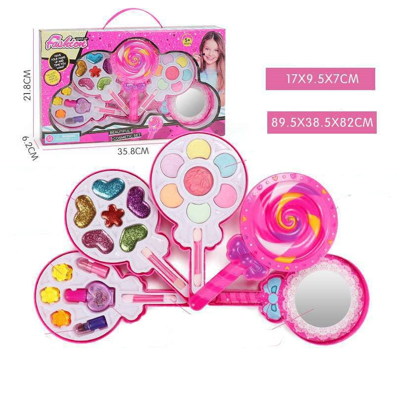 Kids Cosmetics Make Up Set Washable Beauty Makeup Box kids fashion novaa D