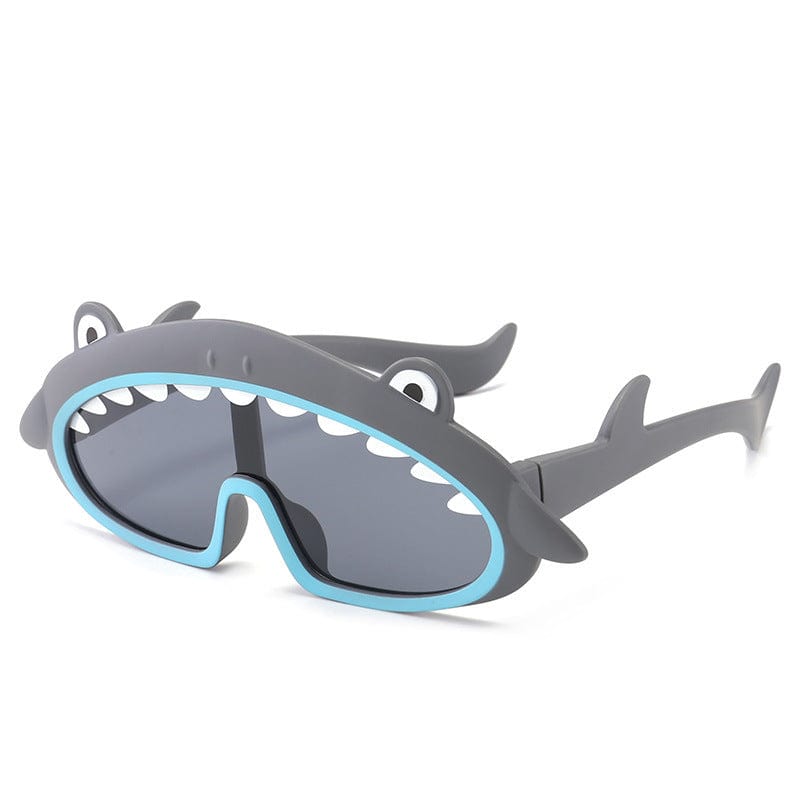 Cartoon silicone kids sunglasses kids fashion novaa Grey