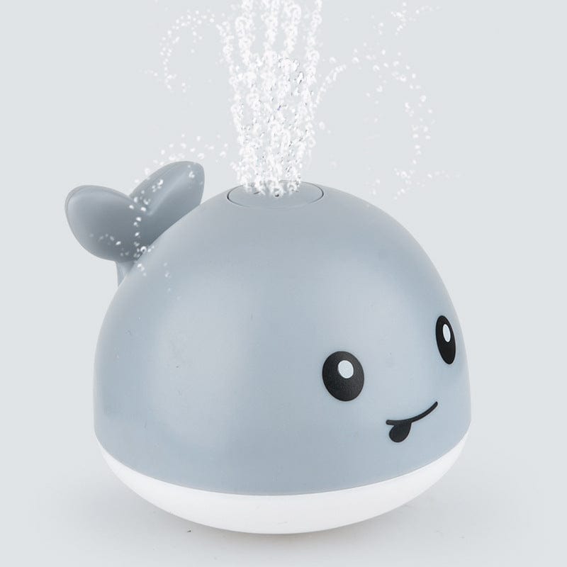 New Baby Bathroom Bath Electric Induction Whale Spray Small Toy kids fashion novaa Grey