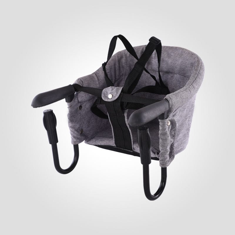 Portable Kids Baby High Chair Dining High Dinning Cover Seat Safety Belt Feeding Baby Care Accessory kids fashion novaa Grey