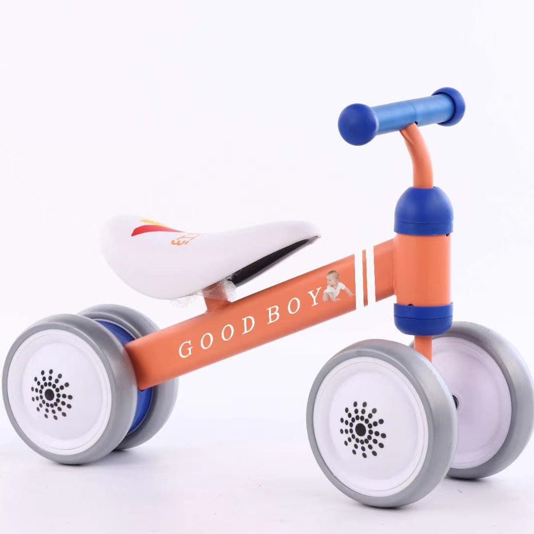 Plastic No-pedal Baby Kids Push Balance Bike Three Wheels Tricycle Baby Mini Balance Bike kids fashion novaa L