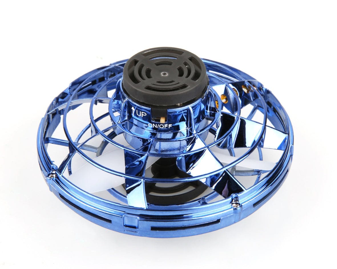 Mini Fingertip Gyro Interactive Decompression Toy Drone LED UFO Type Flying Helicopter Spinner Toy Kids kids fashion novaa