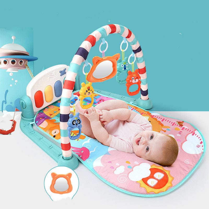 Baby Pedals Fitness Racks Piano Toys kids fashion novaa Mint green