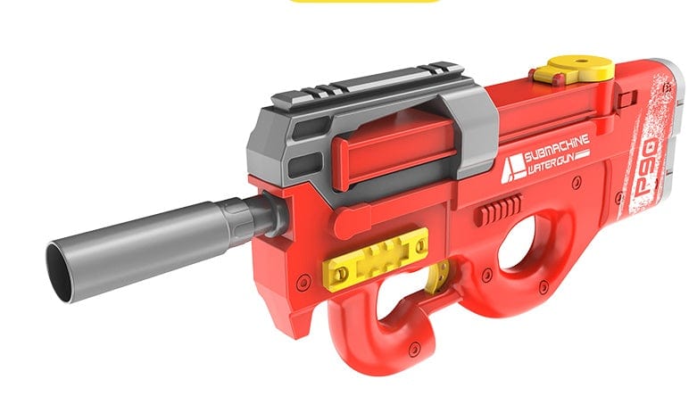 Automatic Electric Water Gun Toys Shark High Pressure Outdoor Summer Beach Toy Kids Water Fight Pool Party Water Toy kids fashion novaa P90 Red