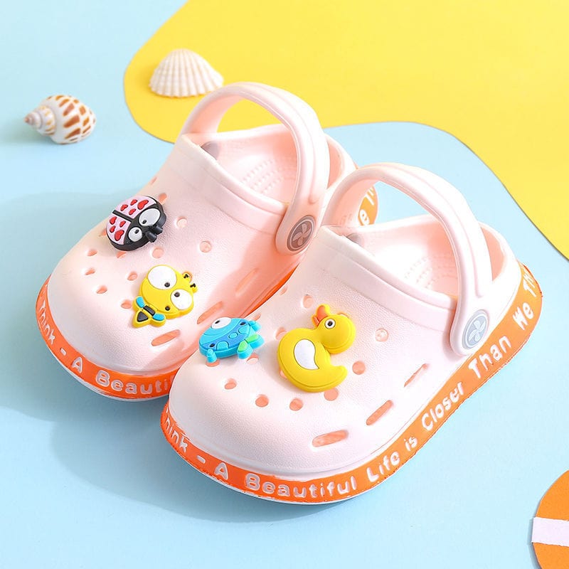 Kids Slippers for Boys Girls Cartoon Shoes Summer Toddler kids fashion novaa Pink 18
