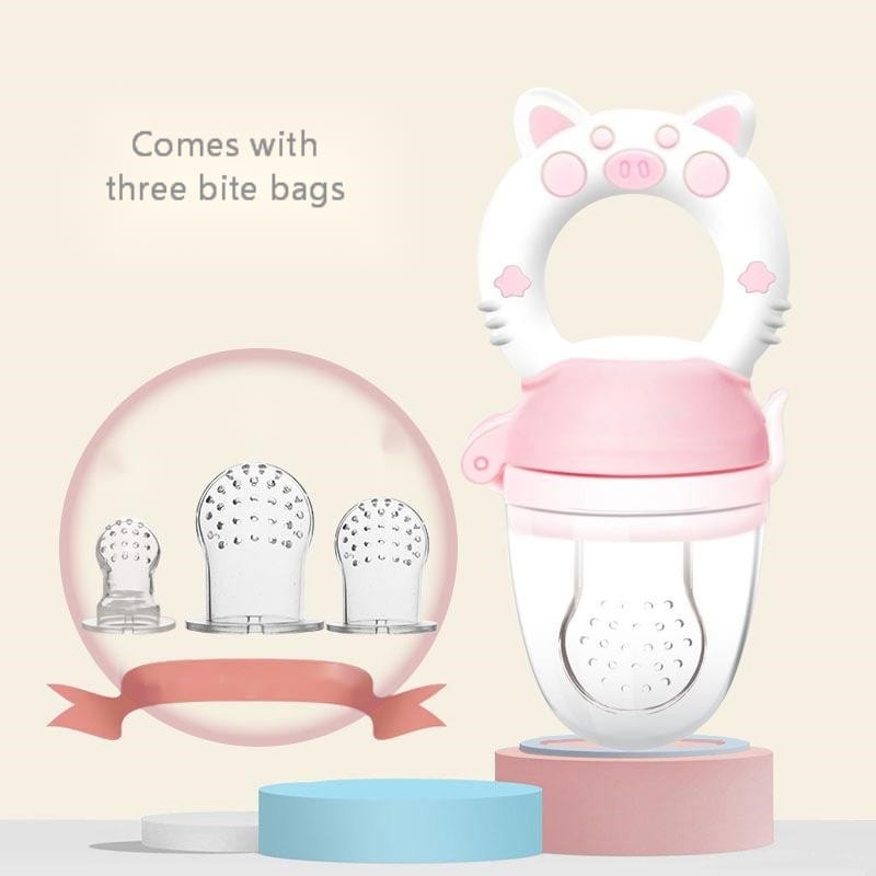 Baby teether kids fashion novaa Pink 3 mouthpiece