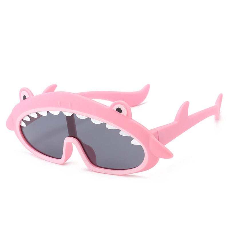 Cartoon silicone kids sunglasses kids fashion novaa Pink