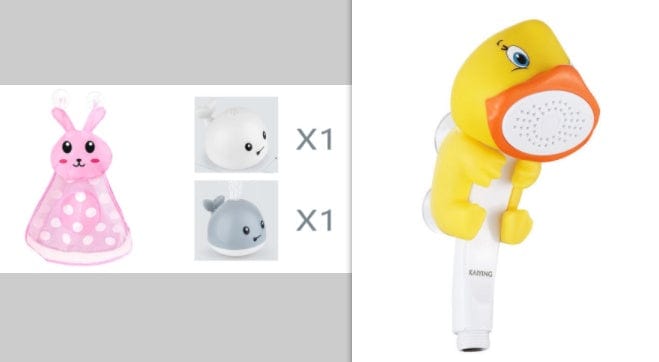 New Baby Bathroom Bath Electric Induction Whale Spray Small Toy kids fashion novaa Set1