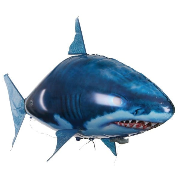 Remote Control Shark Toy Air Swimming Fish Infrared Flying RC Airplanes Balloons kids fashion novaa Shark