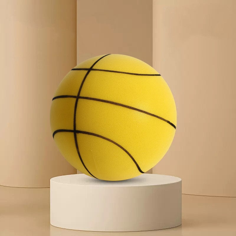 Silent High Density Foam Sports Ball Indoor Mute Basketball Soft Elastic Ball Children Sports Toy Games kids fashion novaa