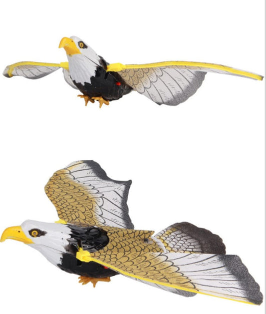 Simulation Bird Cat Interactive Pet Toys Hanging Eagle Flying Teasering Play Kitten Dog Toys Animals Cat Accessories Supplies kids Vismera