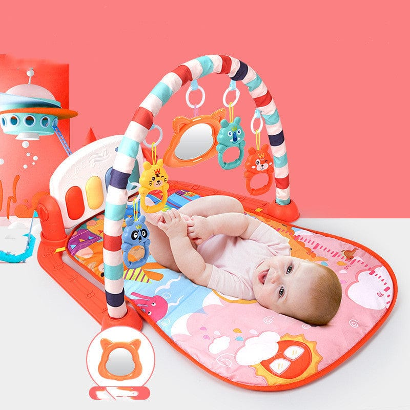 Baby Pedals Fitness Racks Piano Toys kids fashion novaa Temperament red