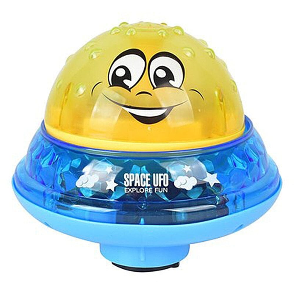 Spray Water Light Rotate With Shower Pool Kids Toys For Children Toddler Swimming Party kids fashion novaa Yellow blue