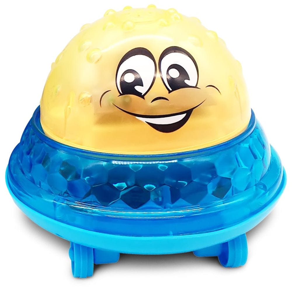 Spray Water Light Rotate With Shower Pool Kids Toys For Children Toddler Swimming Party kids fashion novaa Yellow blueA