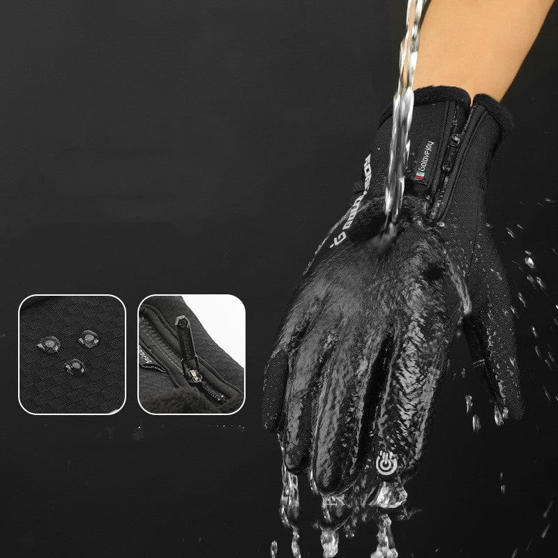 Cycling Gloves Plus Velvet Winter Warm Gloves men collecthion fashion novaa