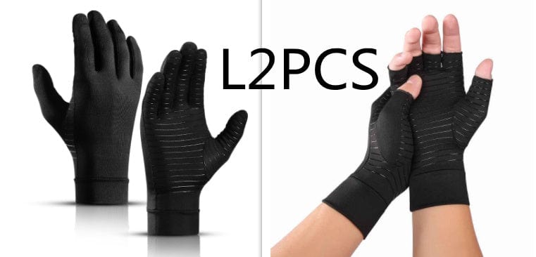 Arthritis pressure gloves men collecthion fashion novaa Set1 2pcs L